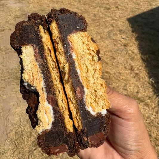 Choco S'mores Cookie - Marshmallow & Graham Cracker | Maria Lupita Bakery