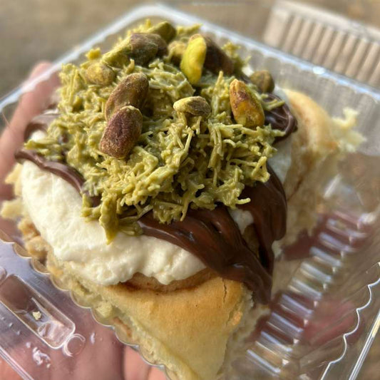 Dubai Roll - Pistachio Kataifi & Nutella | Maria Lupita Bakery